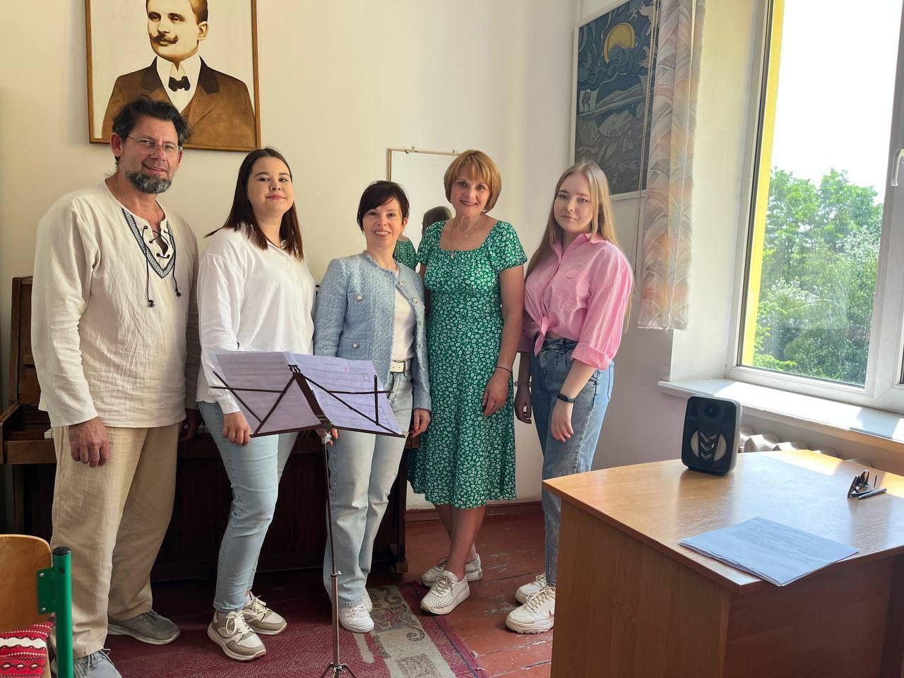 У межах тижня очного навчання здобувачі спеціальності 025 Музичне мистецтво першого (бакал…