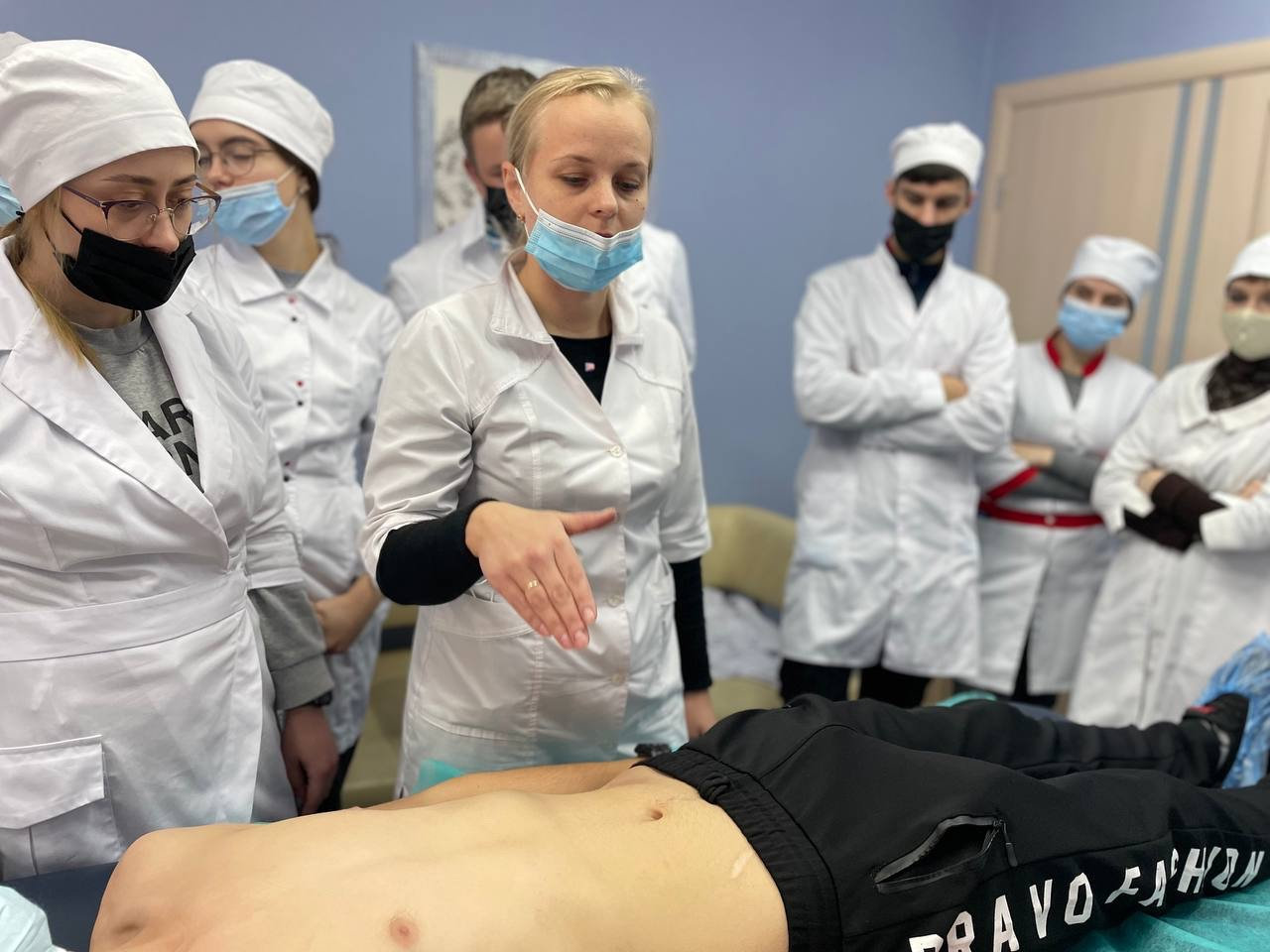 Для здобувачів вищьої освіти третього курсу спеціальності 222 Медицина було проведене прак…