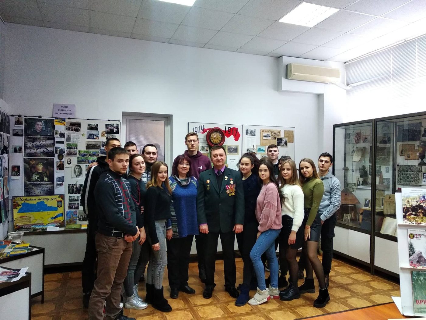 13-го лютого в народному зразковому музеї історії Херсонського державного університету про…