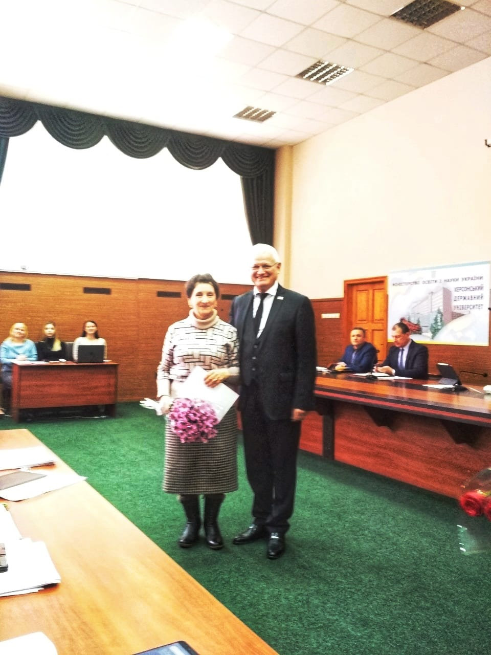 Вітаємо доцента кафедри ботаніки, к.б.н. Павлову Надію Романівну!