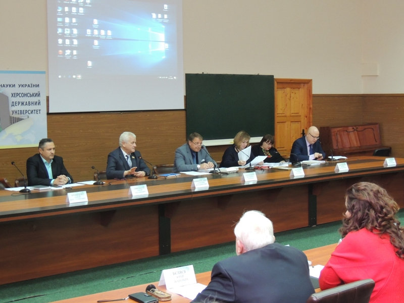 28 листопада у Херсонському державному університеті відбулося засідання Вченої ради, що тр…