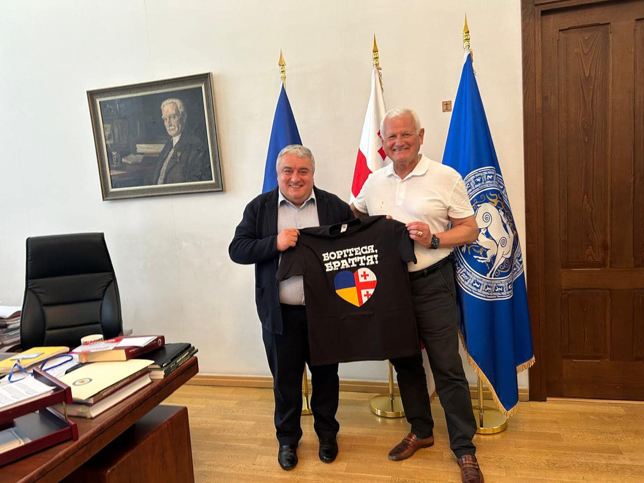 Ректор ХДУ відвідує Тбіліський державний університет
