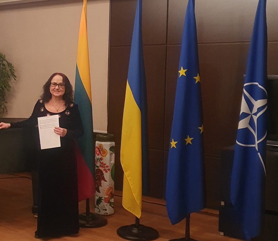 Представниця ХДУ долучилися до заходу з нагоди річниці відновлення Литовської держави