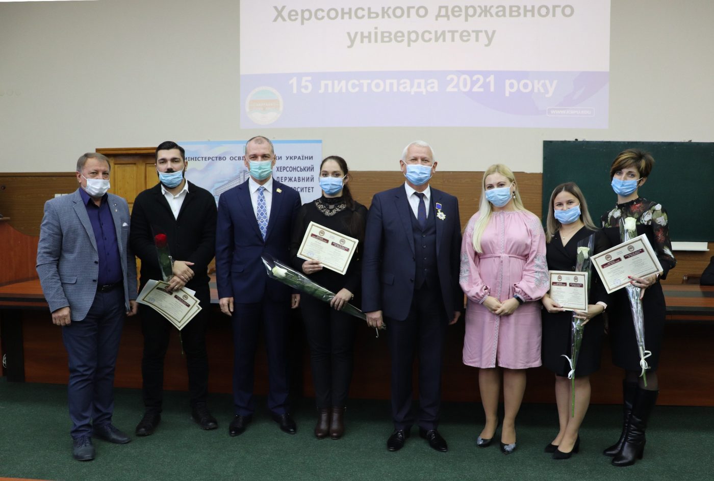У ХДУ відбулося святкове засідання Вченої ради