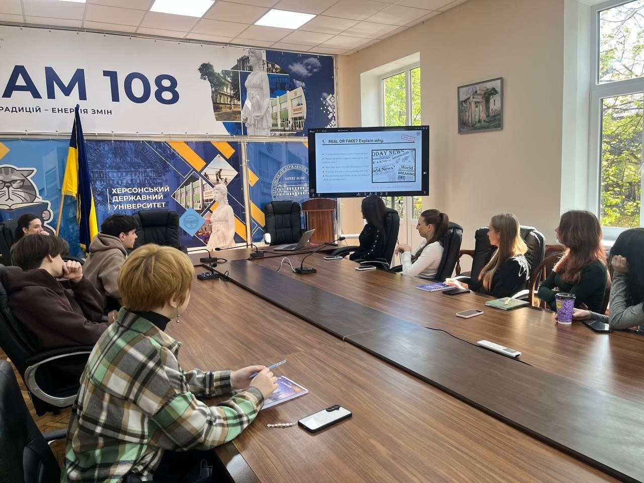 Очний тиждень на ФІУФЖМ: від інформаційної гігієни до філософії мандрів