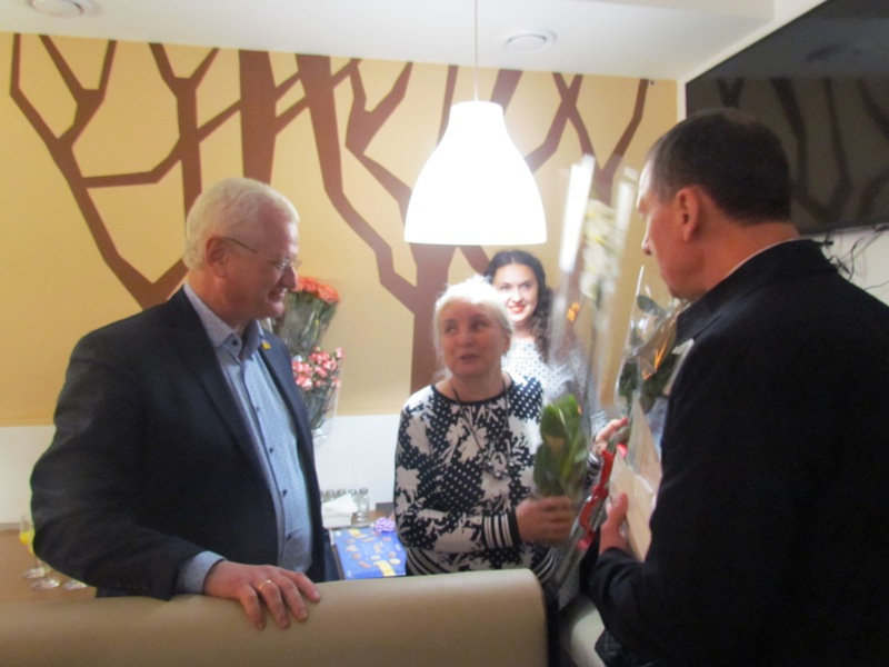 У ХДУ вітали ювілярку