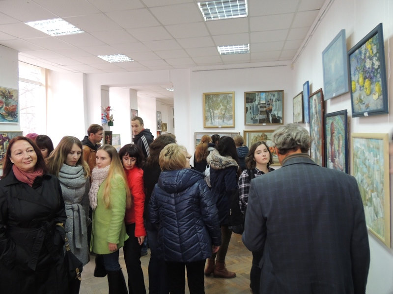 3 листопада відбулося урочисте відкриття виставки творчих робіт викладачів та студентів ка…