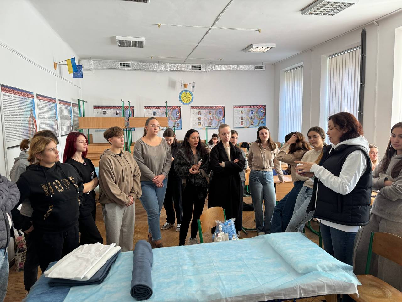 Студенти-медики ХДУ пройшли курс Basic Life Support
