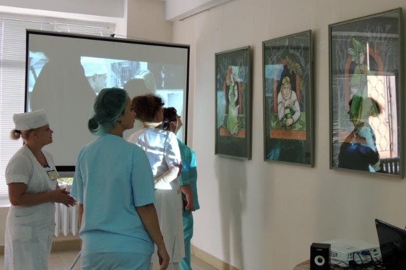 7 вересня у Херсонському обласному онкологічному диспансері відбулося відкриття виставки т…