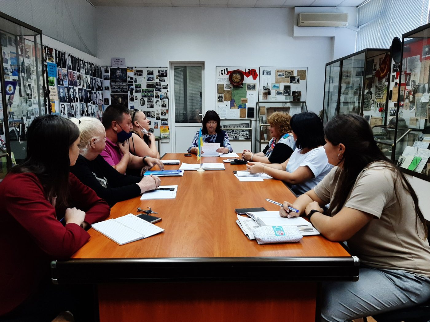 9 вересня у народному зразковому музеї історії ХДУ відбулося перше в цьому навчальному роц…