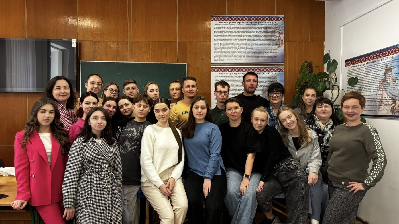 Здобувачі медичного факультету відвідали майстер-клас з мануальної терапії