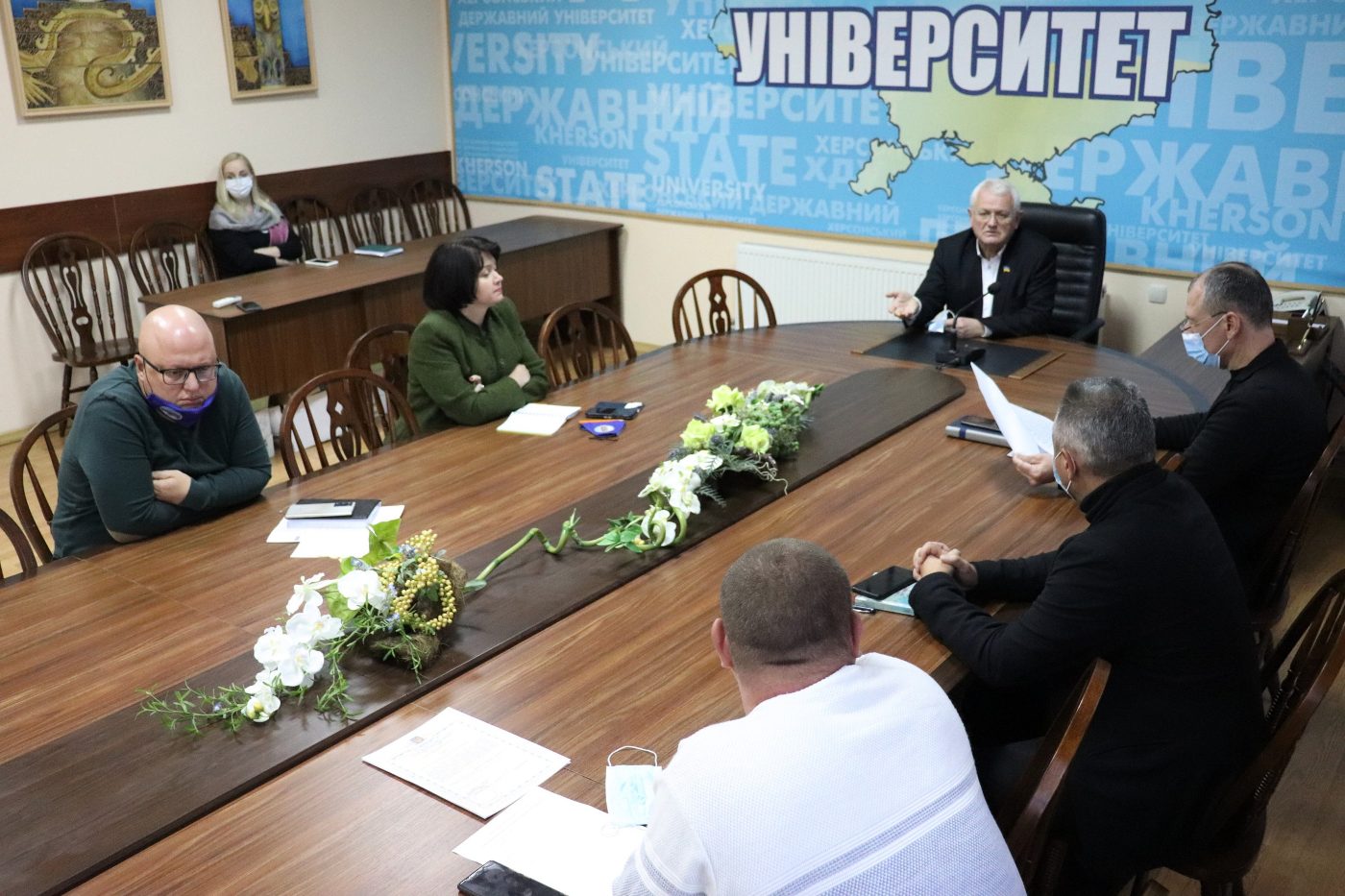 19 жовтня у Херсонському державному університеті відбулася щомісячна робоча зустріч з адмі…