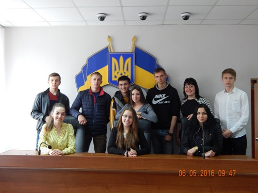 Проведення в Херсонському окружному адміністративному суді Дня відкритих дверей для студентів юридичного факультету