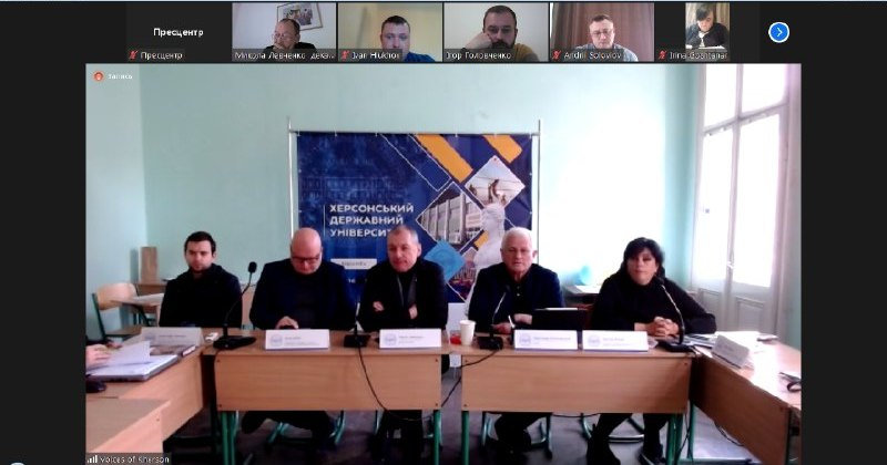 У ХДУ відбулася нарада щодо організації навчального процесу, контролю присутності студентів на заняттях та фінансового питання