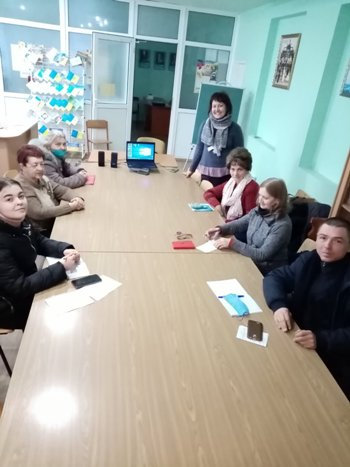 12.03.21 було проведено заняття із слухачами Університету ІІІ-го покоління доц.Волкович з теми "Фінансова грамотність для дорослих"