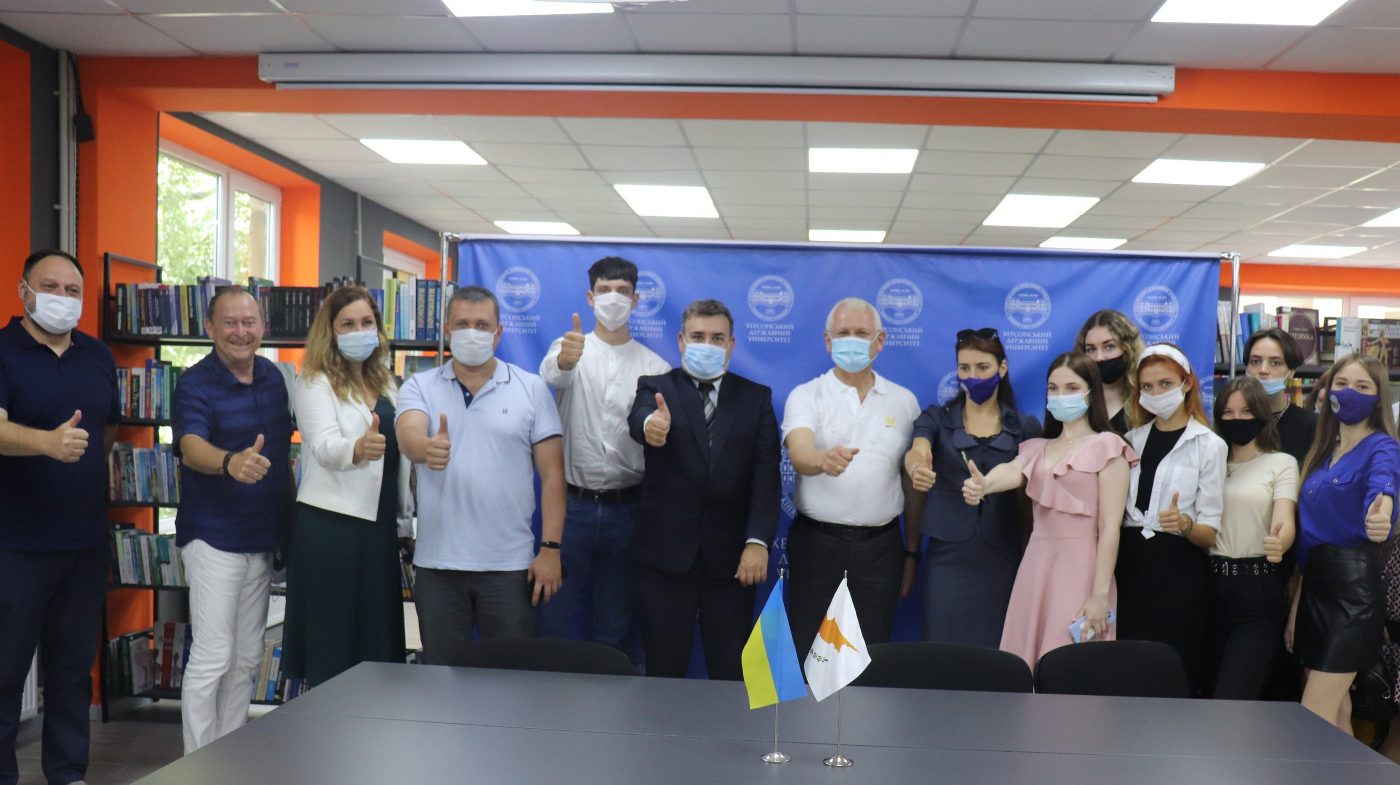ХДУ відвідав Надзвичайний і Повноважний Посол Республіки Кіпр