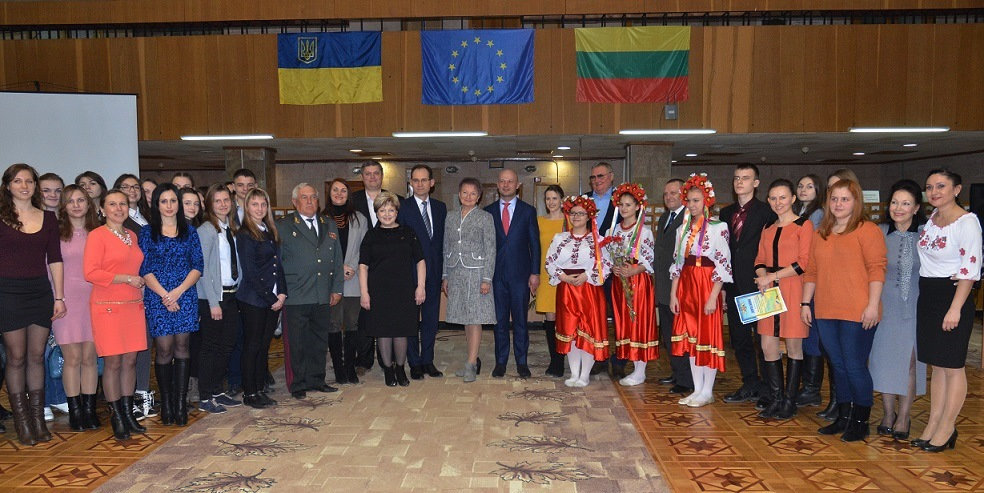 Молодь ХДУ взяла участь у святкуванні Дня Литовської Республіки