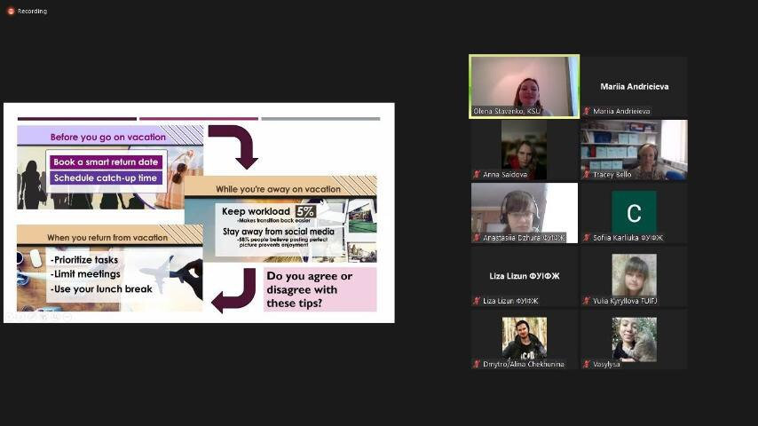KSU English Speaking Club — можливість для практики та вдосконалення розмовної англійської