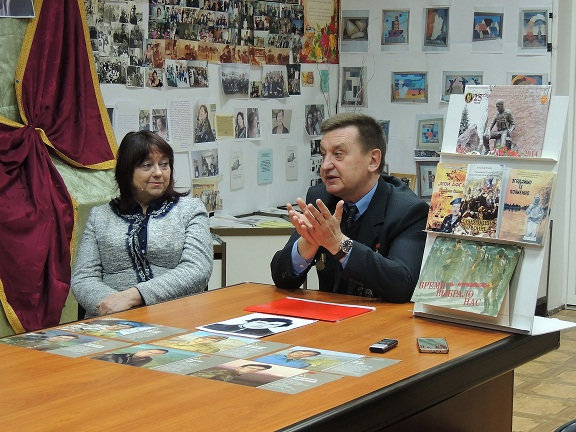 15 лютого в народному зразковому музеї університету пройшов виховний захід «А пам'ять верт…