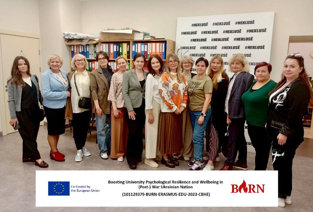 Викладачі ХДУ завершили візит до Латвійського університету в межах проєкту ERASMUS+ BURN