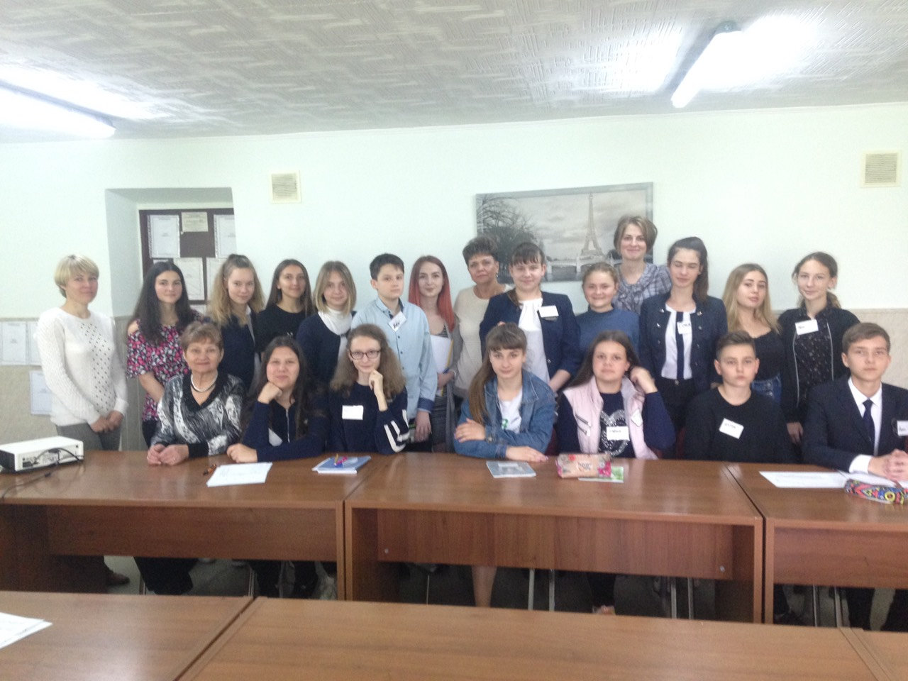 Спільне засідання з учнями 8-го класу Херсонського Академічного ліцею ім. О. Мішукова (учи…