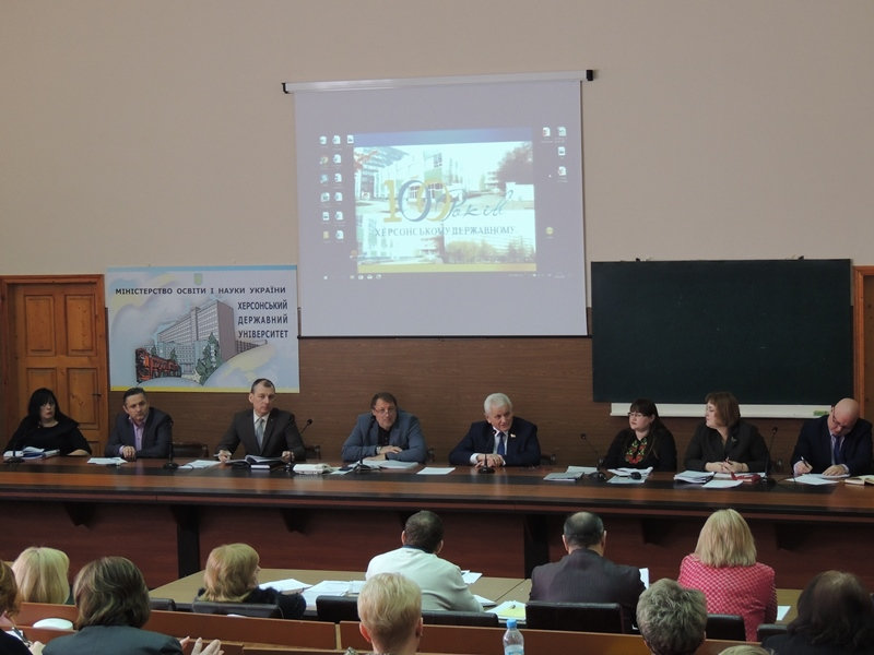 Відбулось засідання вченої ради