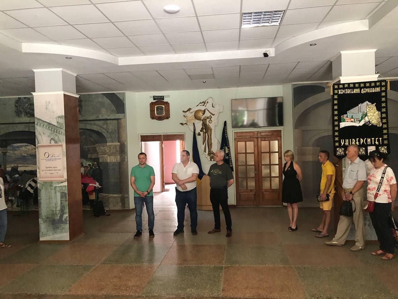 Ректор відвідав херсонський офіс ХДУ та зустрівся з колективом