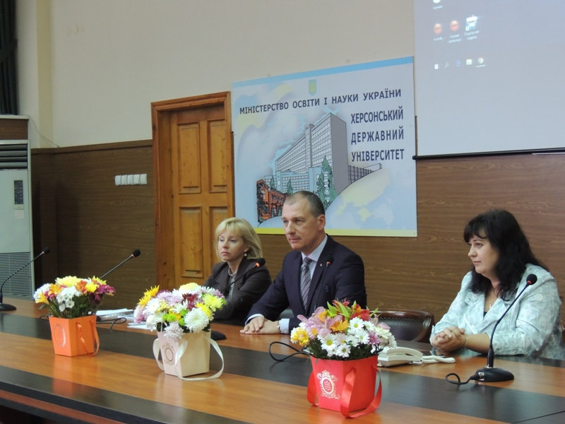 10 жовтня у Херсонському державному університеті відбулися урочисті збори аспірантів і док…
