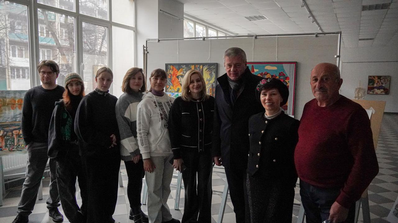 🎨 Підсумкова виставка-звіт студентів спеціальності «Образотворче мистецтво»!