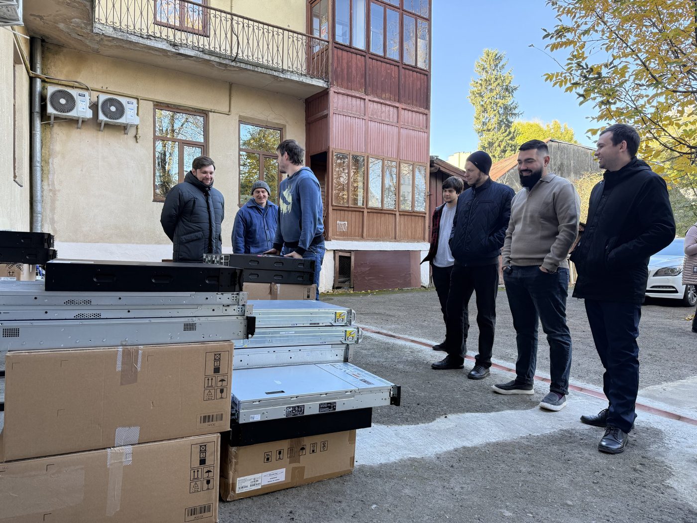 ХДУ отримав обладнання для серверної вартістю понад 80 тисяч євро
