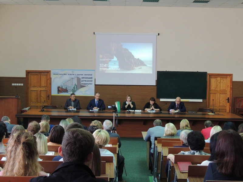 8 жовтня у Херсонському державному університеті відбулося святкове засідання ректорату. За…