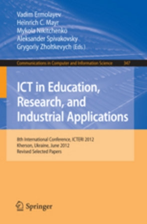 У березні вийшов черговий том Springer CCIS «Information and Communication Technologies in…