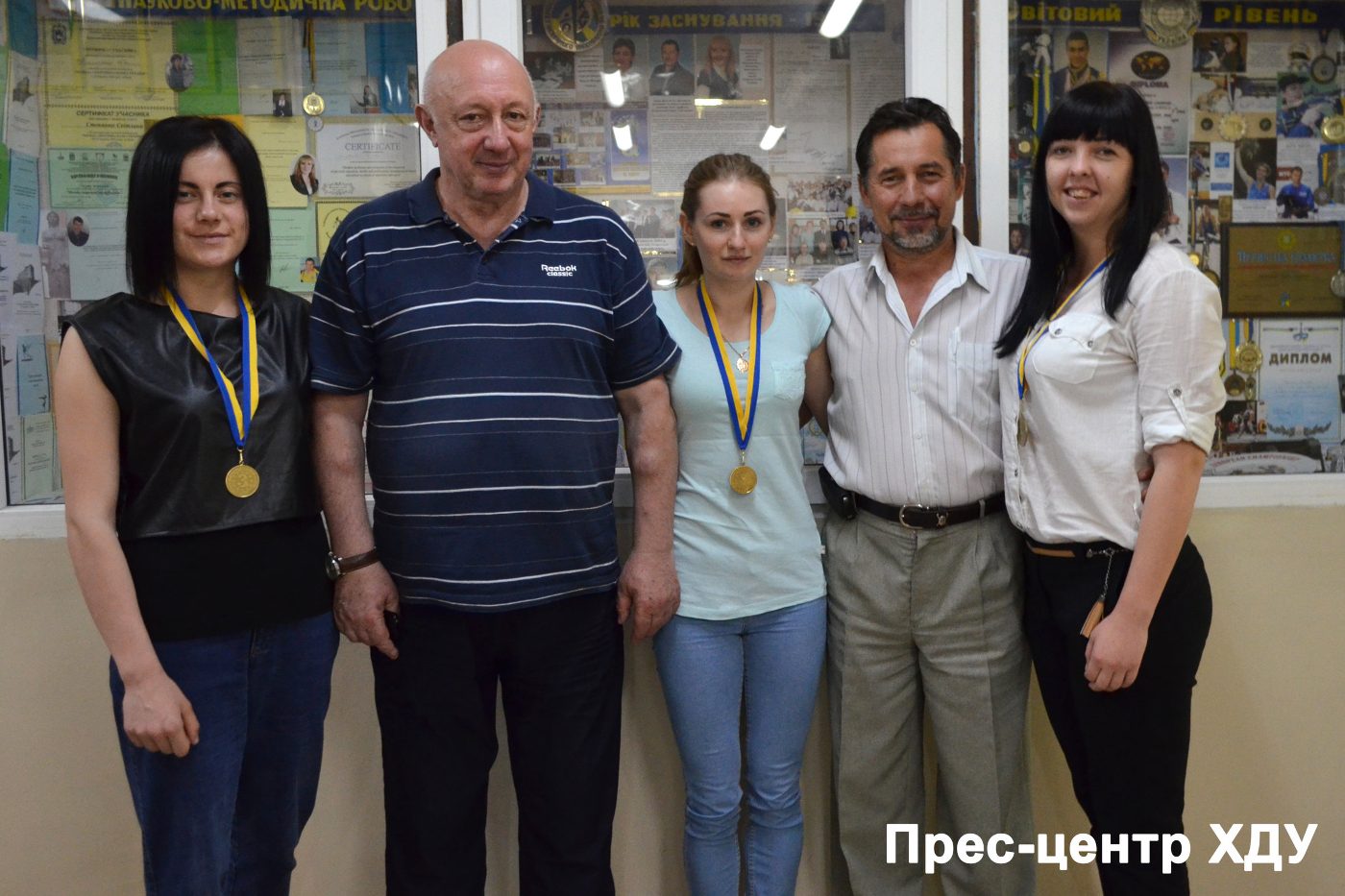 Вітаємо студенток факультету фізичного виховання та спорту ХДУ!