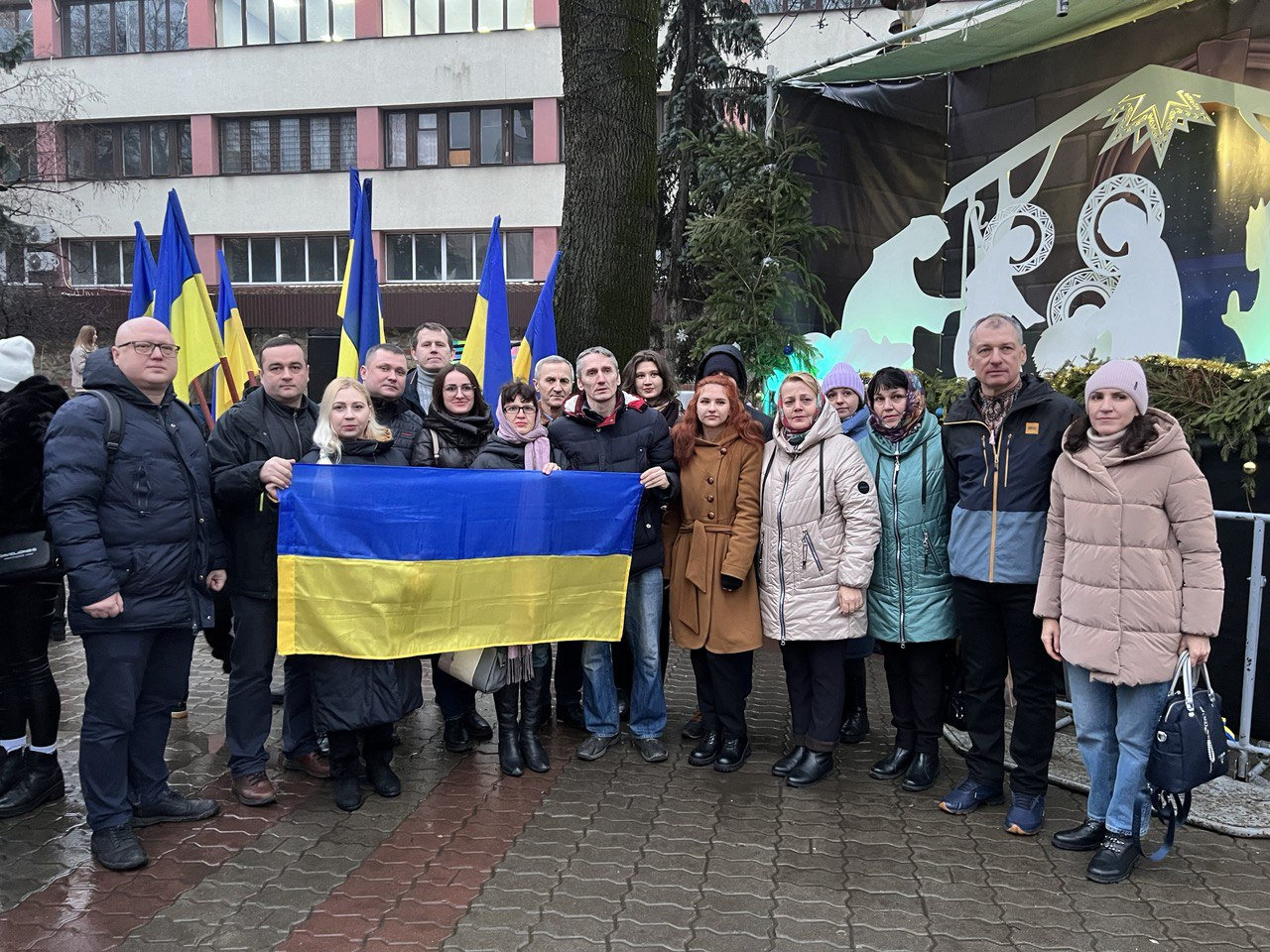 Представники офісу ХДУ в Івано-Франківську взяли участь у заходах до Дня Соборності України