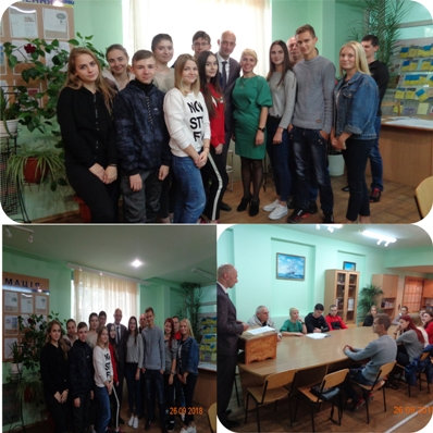 В рамках святкування на факультеті Декади Юриста, 26 вересня в 603 аудиторії (юридична клініка) на 4 парі відбулася бінарна лекція та першого заступника прокурора Херсонської області, к.ю.н. Циганка С.В. та професора кафедри адміністративного і господарського права та правоохоронної діяльності, д.ю.н., доцента Єщук О.М. на тему: «Види відповідальності та наслідки притягнення по кожному з них».