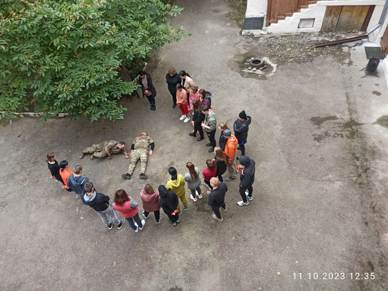 В івано-франківському офісі ХДУ провели заняття з тактичної медицини для студентів-медиків