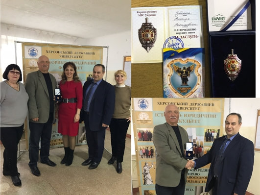15 квітня 2019 року в Херсонській академії неперервної освіти представники громадської організації «Єдиний щит» вшанували ветеранів Служби карного розшуку в честь 100-річчя карного розшуку України.