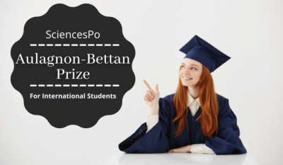 Aulagnon-Bettan Prize for International Students at Sciences Po, France