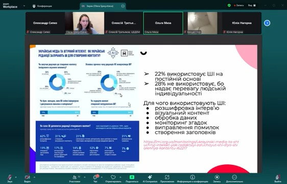 Студенти-журналісти ХДУ досліджували майбутнє медіасфери крізь призму цифрової безпеки та журналістських розслідувань