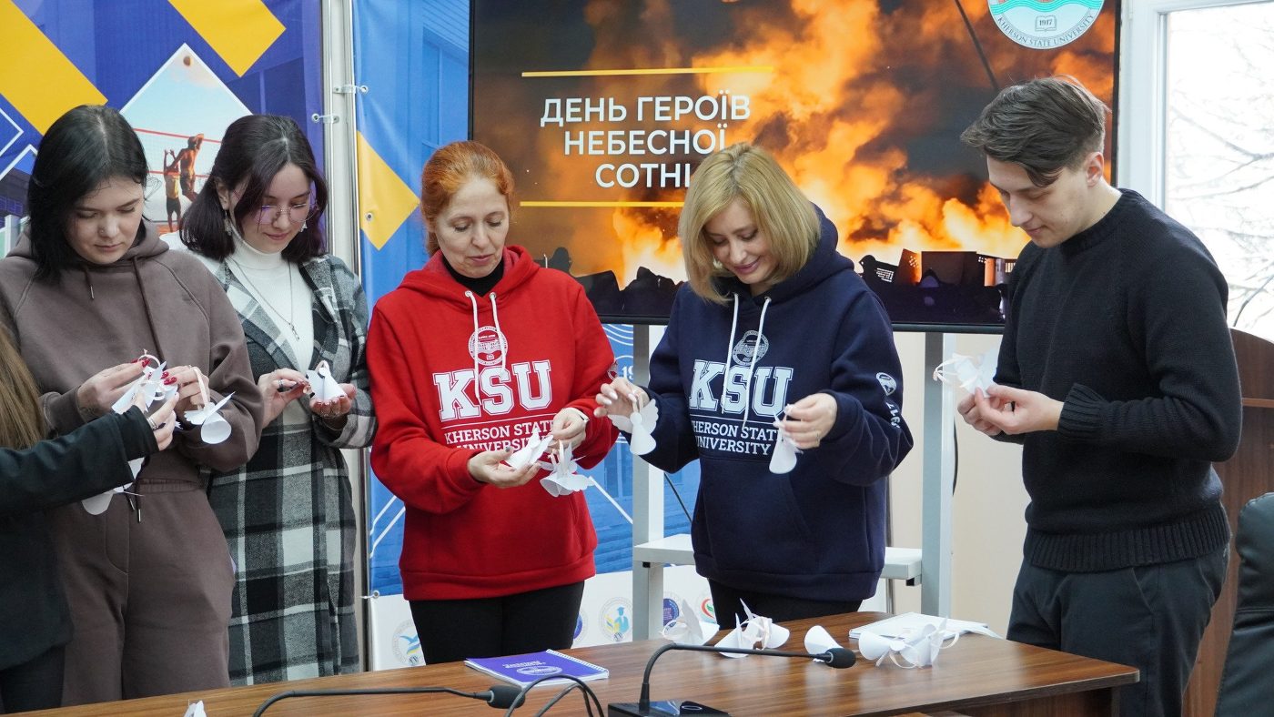 Студенти та викладачі ХДУ долучилися до акції «Ангели пам’яті»