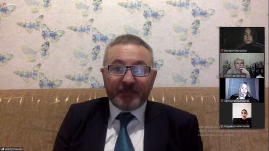 На Факультеті бізнесу і права в рамках Всеукраїнського тиждня права відбулася лекція-бесіда з провідним вченим в галузі адміністративного права, професором, доктором юридичних наук, кращим науковцем 2020 року Галунько Валентином Васильовичем!