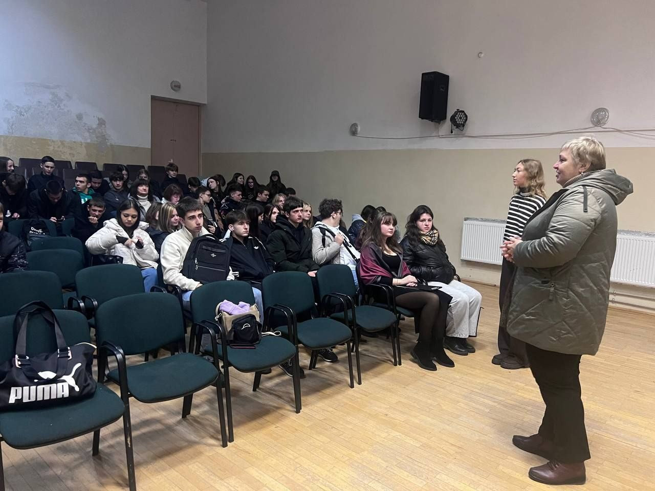 Представники ХДУ зустрілись із учнями Івано-Франківського ліцею