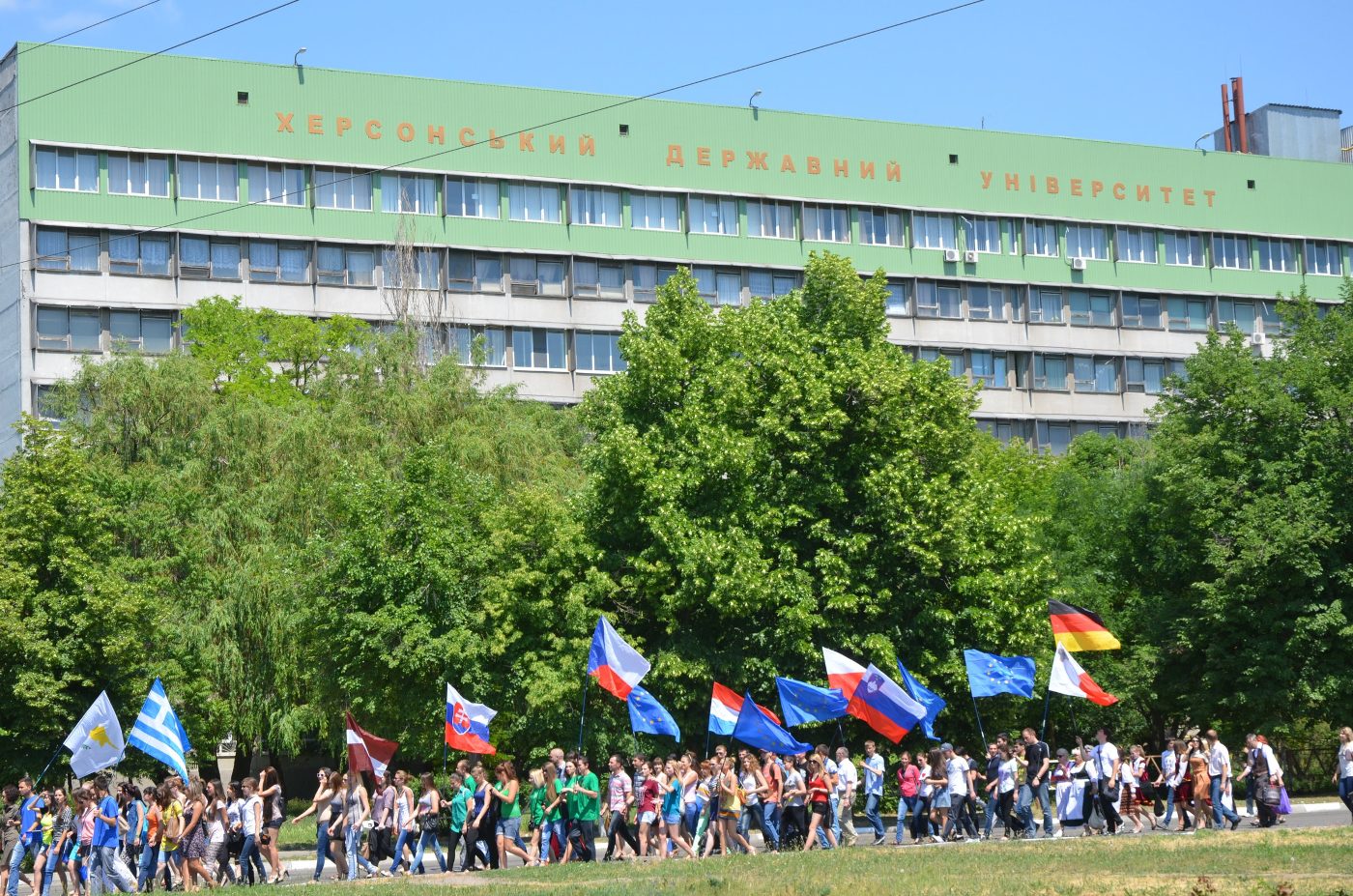 У місті Херсоні з’явилося європейське містечко