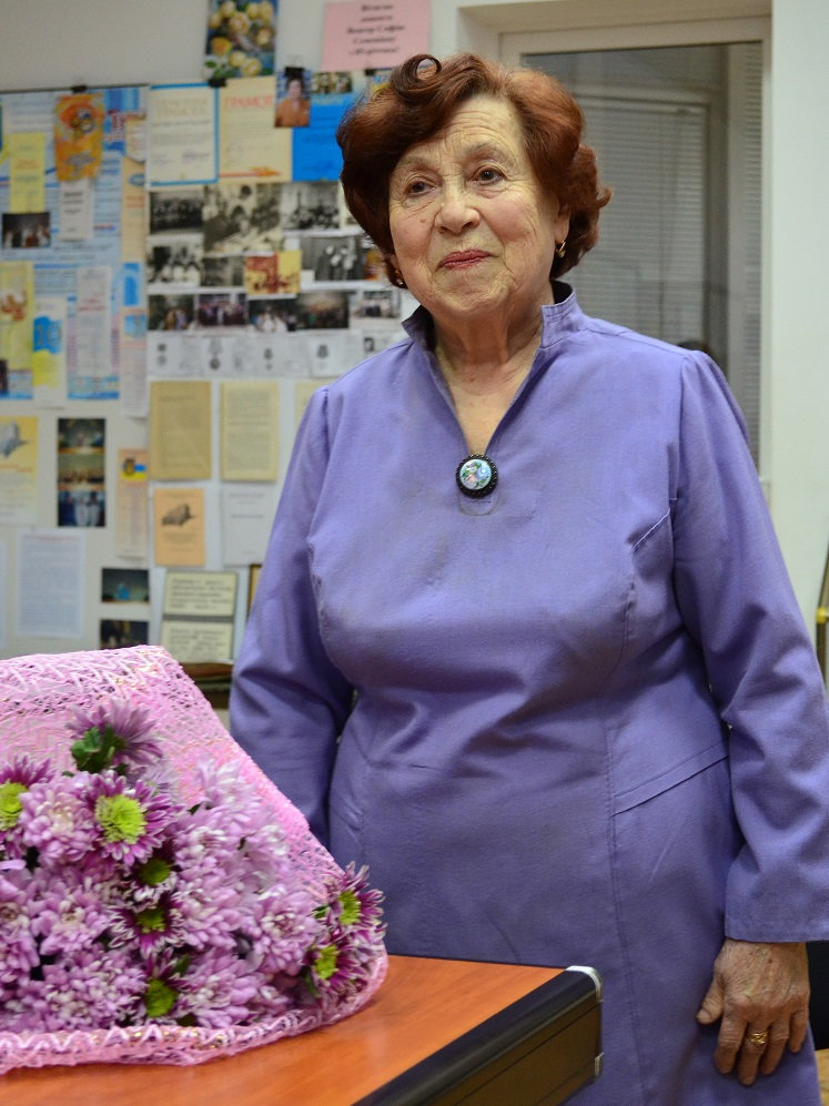 Доценту Софії Венгер виповнилося 85!