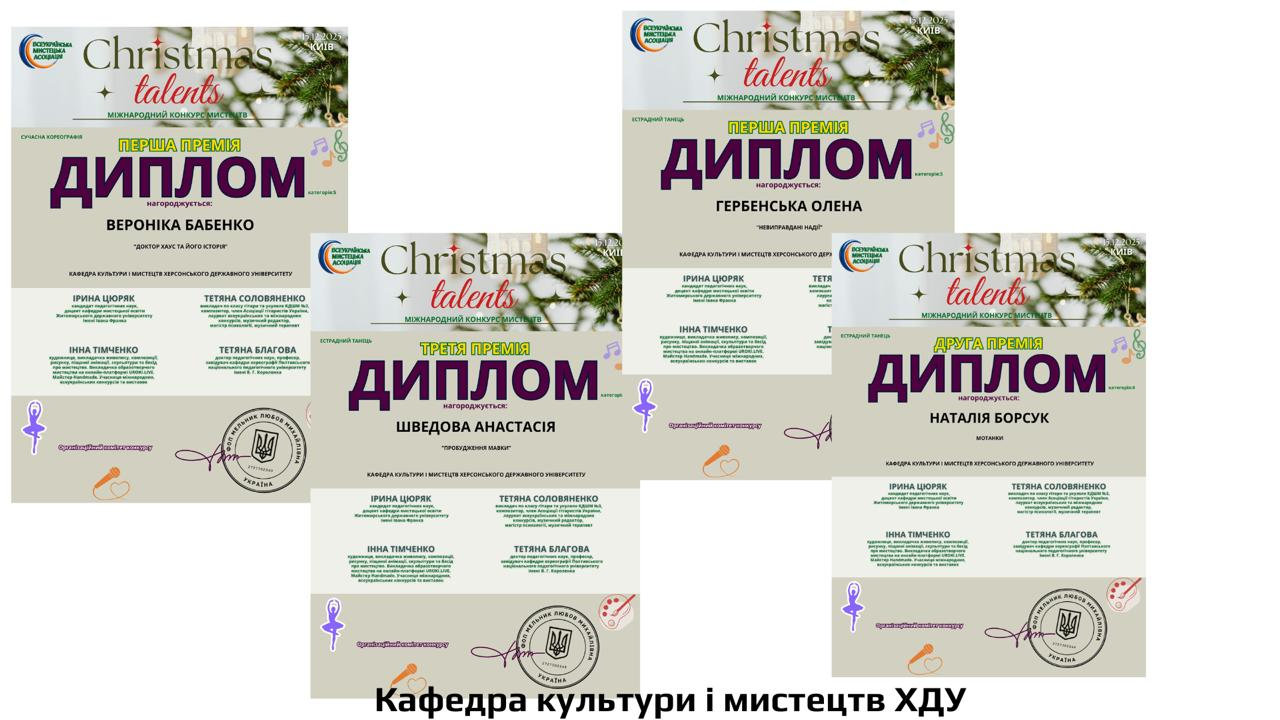 🎄✨ Різдвяна магія творчості та таланту ✨🎄