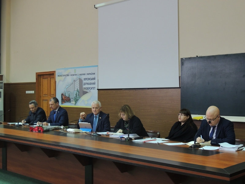 10 грудня у Херсонському державному університеті відбулося чергове засідання ректорату, де…