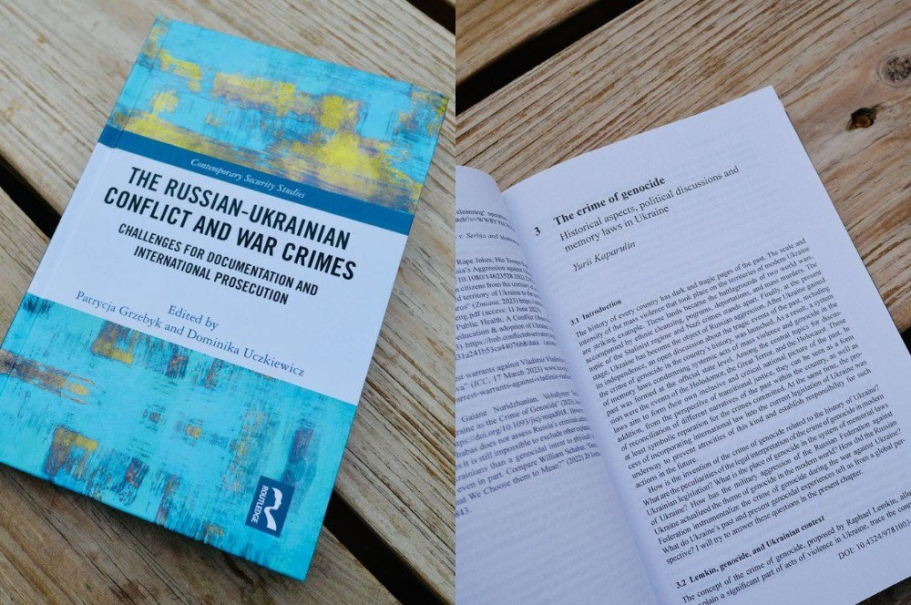 Викладач ХДУ — співавтор книги про воєнні злочини під час російсько-української війни