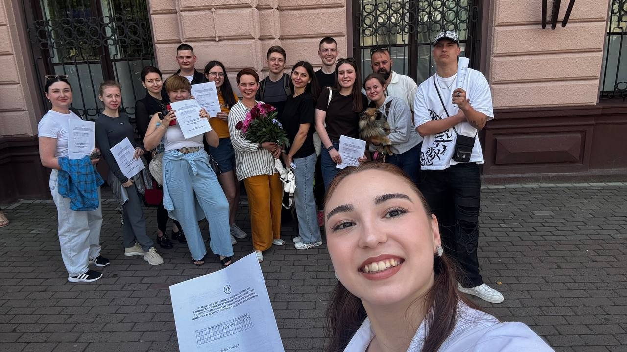 Студенти медфаку ХДУ склали фаховий іспит «Крок Б»