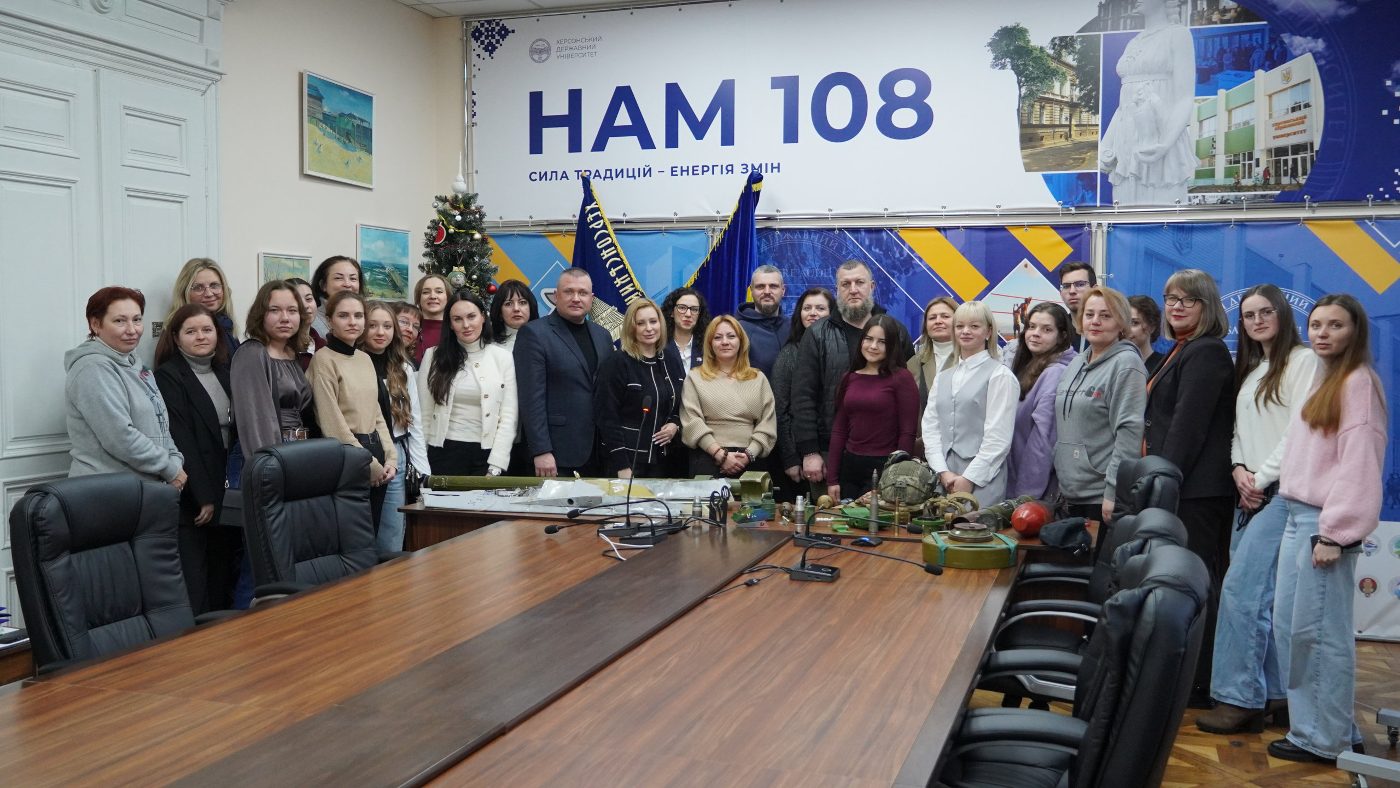 У ХДУ відбулася зустріч з ветеранами — діалог про війну, безпеку та відповідальність