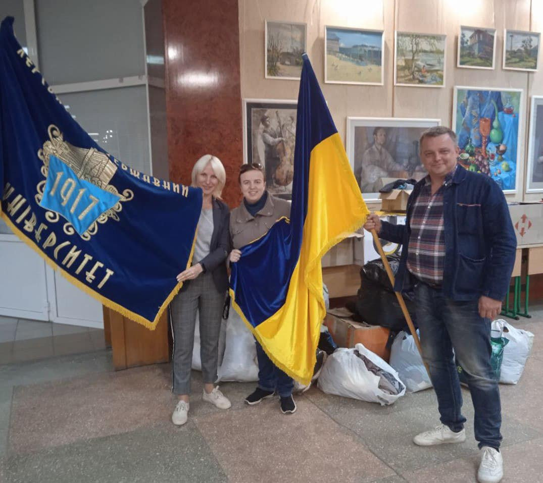 ХДУ отримав гуманітарну допомогу від колег з Миколаєва